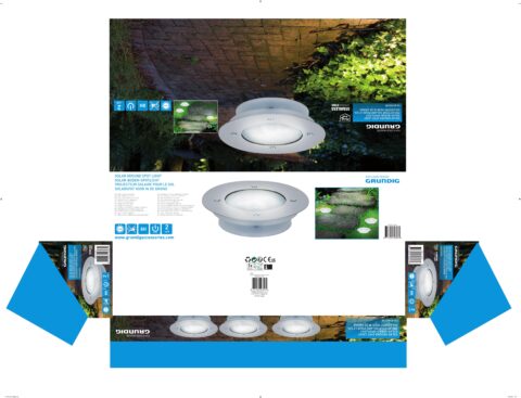 SOLAR GROUND SPOT LED LIGHT GRUNDIG - Image 3