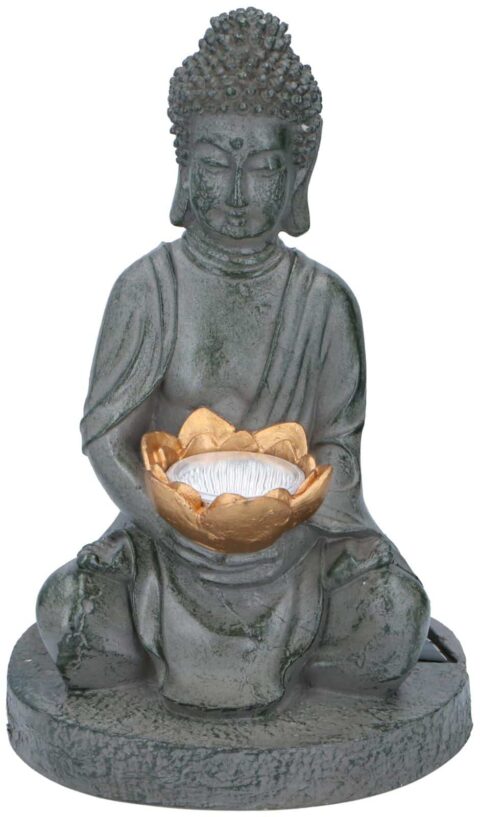SOLAR LIGHT GARDEN BUDDHA GRUNDIG - Image 2