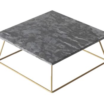SOPHIA GRACE BLACK MARBLE SQUARE TABLE RISER
