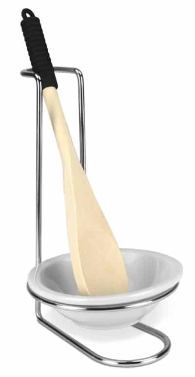 SPOON REST w/CERAMIC TRAY & SPOON