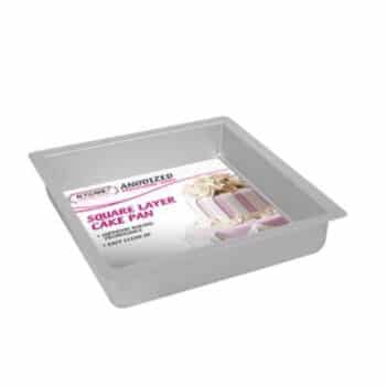 SQUARE CAKE PAN 9 X 9 X 2" METAL