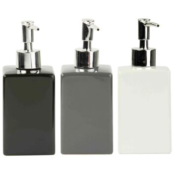 SQUARE CERAMIC SOAP DISPENSER