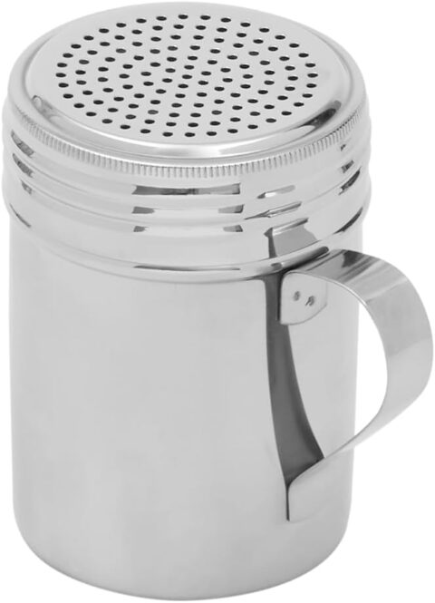 STAINLESS STEEL DREDGE CONDIMENT/SPICE SHAKER
