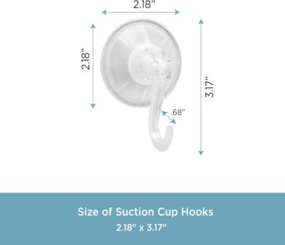 SUCTION CUP HOOK 3PK - Image 2
