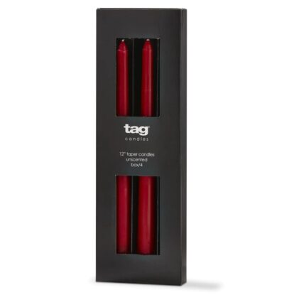 TAG COLOUR STUDIO 12" TAPER CANDLE S/4 - Image 3
