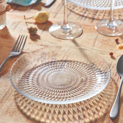 TEMP PAMPILLE CLEAR DESSERT PLATE 19 - PAMPILLE - Image 2