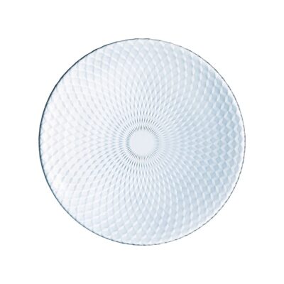 TEMP PAMPILLE CLEAR DINNER PLATE 25- PAMPILLE