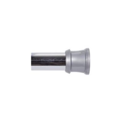 TENSION SHOWER CURTAIN ROD 42-72 SILVER - Image 2