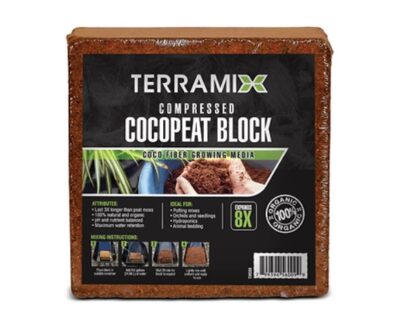 TERRAMIX COMPRESSED COCOPEAT BLOCK 5KG