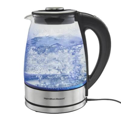 VARIABLE TEMPERATURE GLASS KETTLE HAMILTON BEACH
