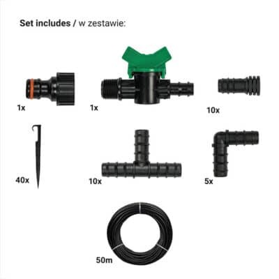 WATER DRIP HOSE SET 50 METER - Image 3
