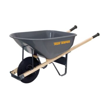 WHEELBARROW  6 CU.FT FLAT FREE
