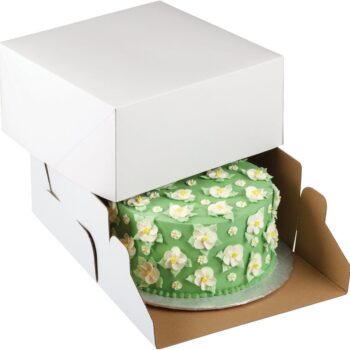 WILTON CORRUGATED CAKE BOX 10X10X5