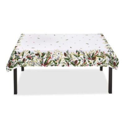WINTER SPRIG TABLECLOTH COTTON 60x84 - Image 2