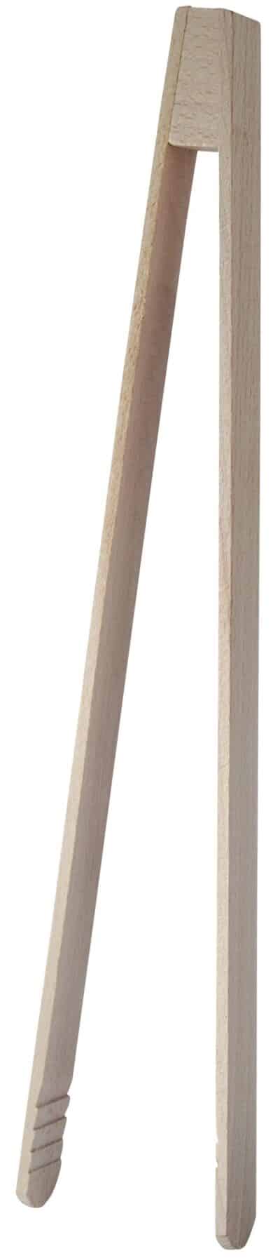 WOODEN BBQ TONGS 32CM