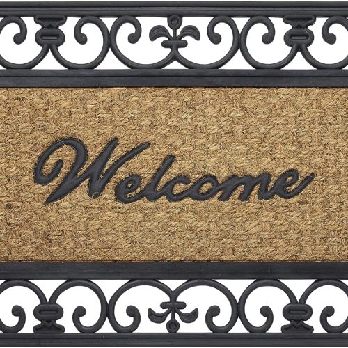 WROUGHT IRON DOOR MAT 18X30"