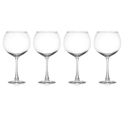 RED SERIES S/4 25oz BALLOON STEM WINE GLASS - Image 2