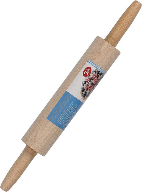 REVOLVING ROLLING PIN BEECHWOOD TALA