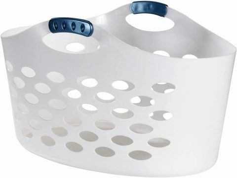 RUBBERMAID FLEX 'N' CARRY LAUNDRY BASKET