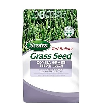 SCOTTS ZOYSIA GRASS SEED & MULCH 5lb
