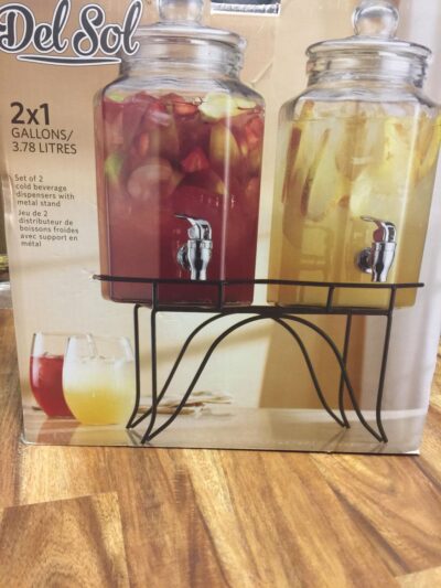 SET OF 2 DIS ON RACK DEL SOL