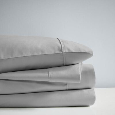 SHEET SET ANTI MICROBIAL GREY KING