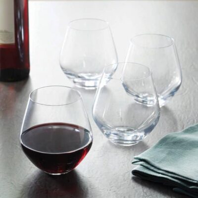 SOIREE STEMLESS RED WINE GLASS 17.5OZ
