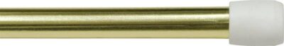 SPRING TENSION ROD 28-48" BRASS