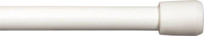 SPRING TENSION ROD 7/16" 28-48 WHITE