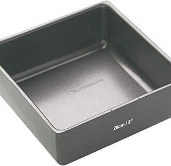 SQUARE CAKE TIN 20CM LOOSE BASE TALA PERFORMANCE