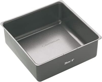 SQUARE CAKE TIN 20CM LOOSE BASE TALA PERFORMANCE