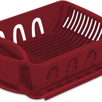 STERILITE DISH DRAINER RED