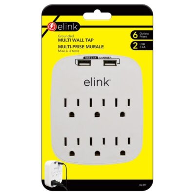WALL TAP W/USB PORTS