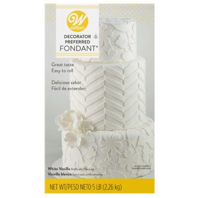 WILTON WHITE VANILLA FONDANT WHITE 5LB