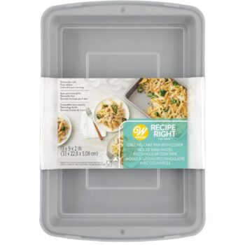 WILTON RR 13X9" COVERED RECTANGLE CAKE PAN