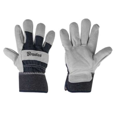 WORK GLOVES LEATHER IRON BULL SIZE 10.5